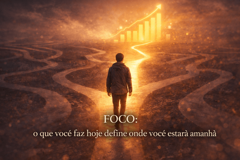 Foco: o que você faz hoje define onde você estará amanhã