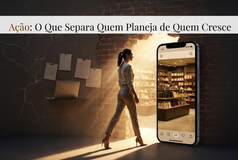 🧱 Ação: O Que Separa Quem Planeja de Quem Cresce