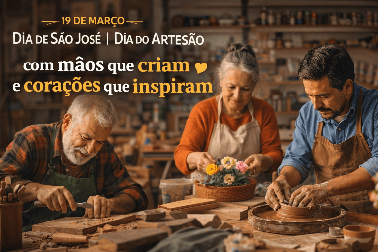 🛠️ Dia de São José e Dia do Artesão: Celebrando o Valor do Trabalho Feito com as Mãos