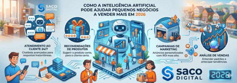 Como a Inteligência Artificial Pode Ajudar Pequenos Negócios