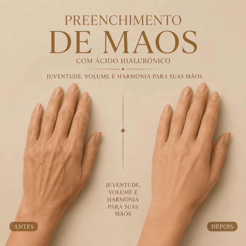 Preenchimento de mãos em Carlos Barbosa | Dra. Angela